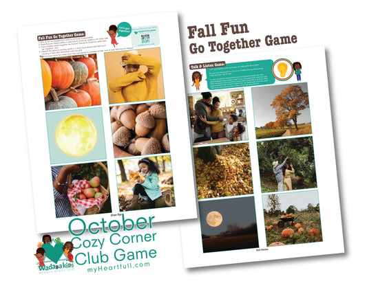 Fall Fun Go Together Game: OCTOBER Cozy Corner Game