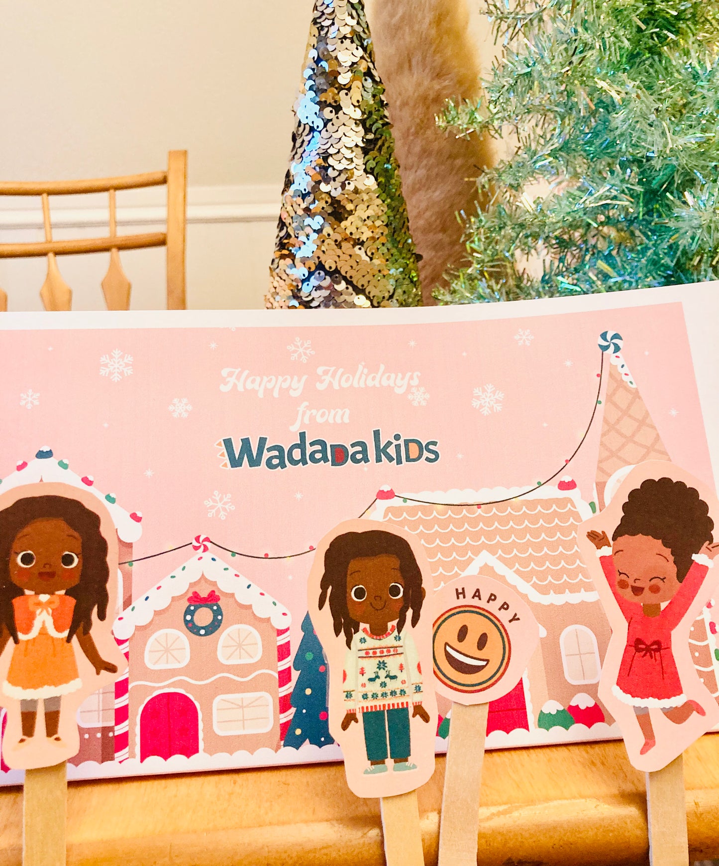 Gingerbread Puppet Play Game: DECEMBER Cozy Corner Game